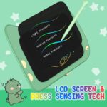 ORSEN 8.5 Inch LCD Doodle Board Tablet Toy - Green Dinosaur Drawing Pad for Kids 2-6 Years Old - Christmas and Birthday Gifts - Image 5