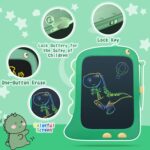 ORSEN 8.5 Inch LCD Doodle Board Tablet Toy - Green Dinosaur Drawing Pad for Kids 2-6 Years Old - Christmas and Birthday Gifts - Image 6