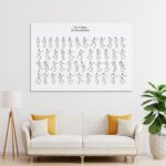 24 Forms of Chinese Martial Art Tai Chi Poster 2 Living Room Printing Oil Painting Interior Decoration Poster 08x12inch(20x30cm) Unframe-style - Image 5