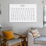 24 Forms of Chinese Martial Art Tai Chi Poster 2 Living Room Printing Oil Painting Interior Decoration Poster 08x12inch(20x30cm) Unframe-style - Image 7