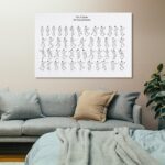 24 Forms of Chinese Martial Art Tai Chi Poster 2 Living Room Printing Oil Painting Interior Decoration Poster 08x12inch(20x30cm) Unframe-style - Image 8