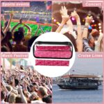 39 Pcs Secret Tampon Flasks Set for Women Includes 12 Reusable Plastic Flasks for Girls, 24 Self Adhesive Wrappers, 1 funnel,1 Clear Box, Flasks for Cruise Event, Concert, Outdoor Sports - Image 4