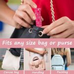 39 Pcs Secret Tampon Flasks Set for Women Includes 12 Reusable Plastic Flasks for Girls, 24 Self Adhesive Wrappers, 1 funnel,1 Clear Box, Flasks for Cruise Event, Concert, Outdoor Sports - Image 5