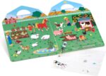 Melissa & Doug Puffy Sticker Play Set – On The Farm, 52 Reusable Stickers with 2 Fold-Out Scenes, Restickable Animal Arts and Crafts Activity Book for Kids Ages 4+ - FSC Certified - Image 5