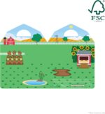 Melissa & Doug Puffy Sticker Play Set – On The Farm, 52 Reusable Stickers with 2 Fold-Out Scenes, Restickable Animal Arts and Crafts Activity Book for Kids Ages 4+ - FSC Certified - Image 7