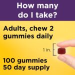 Nature Made Elderberry Gummies with Vitamin C and Zinc, Dietary Supplement for Immune Support, 100 Elderberry Gummies, 50-Day Supply - Image 5