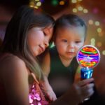 ArtCreativity Spinning Light Up Toy Wand – Magic Ball with LED Lights, Sensory Spinner for Kids, Party Favors & Classroom Prizes, Autism-Friendly Gift - Image 4
