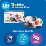 Learning Resources Dottie The Fine Motor Cow - Toddler Montessori Toys, Stacking Shape, Gifts for Boys and Girls, Sorting and Matching Skill Activities, Educational Games, Ages 18 Months+ - Image 6