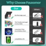 140dB Personal Safety Alarm for Women, 12 Pack Safe Alarm Protection Keychain with Strobe Light & Low Battery Notice, Security Siren Self Defense for Kids Seniors College Girls, Multicolor - Image 5