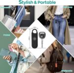 140dB Personal Safety Alarm for Women, 12 Pack Safe Alarm Protection Keychain with Strobe Light & Low Battery Notice, Security Siren Self Defense for Kids Seniors College Girls, Multicolor - Image 6