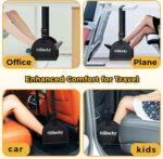 1 Pack - Foot Hammock for Plane Travel, Portable Airplane Foot Hammock with Memory Foam and Hardboard, Airplane Travel Essentials - Image 7