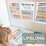 Hadley Designs 9 Mental Health Posters For Classroom - 11x14 School Counselor Office Decor, Power of Yet & Growth Mindset Poster, School Counseling Posters Elementary - Boho Classroom Decor - Image 8