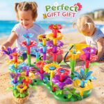 Girl Toys for 3 4 5 6 Year Old Girls Birthday Gift, Flower Garden Building Toys Set for Girls Toddlers Kids Ages 3-5, Building Educational Stem Toys - Image 8