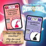 Looney Labs Early American Chrononauts Card Game - Travel Through Time and Change History - Image 6