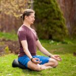 Hugger Mugger V-Shaped Meditation Cushion - Provides Support in Cross-Legged Sitting, Promotes Healthy Posture, Handmade in The USA - Image 3