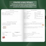 GoGirl Weekly Schedule Planner – Hourly Work & Life Planner with Time Slots – Vertical Agenda Organizer for Daily Productivity, A5 (Forest Green) - Image 6