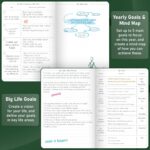 GoGirl Weekly Schedule Planner – Hourly Work & Life Planner with Time Slots – Vertical Agenda Organizer for Daily Productivity, A5 (Forest Green) - Image 7