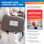 HERO Packing Cubes (5 Set) Luggage Organizers with 2 Laundry Bags - Image 8