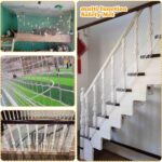 Balcony Netting for Pets，Apartment，Stair，Trampoline，Playground，Child Safety Rope Net，Driveway Net for Kids Safety，Baseball Softball Net Sports Netting (3.3ft×6.6ft, White) - Image 6