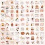 200 Vintage Inspirational Stickers, Boho Motivational Aesthetic Stickers for Water Bottles Laptops Journals Vinyl Positive Affirmation Boho Stickers for Adult Teen Kid - Image 4