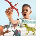 JOYIN Dinosaur Toys with Activity Play Mat & Storage Cage, 19 PCS Realistic Dinosaur Figures & Trees for Toddlers Kids Ages 3-5, Ideal for Boys and Girls Gift - Image 4
