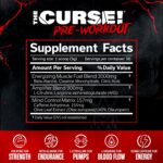 JNX SPORTS The Curse! Pre Workout Powder for Men & Women, Caffeine, Beta-Alanine, Creatine, L-Citrulline, 50 Servings, Sweet Melon Flavor – Boost Energy, Strength & Focus - Image 4