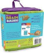 MindWare KEVA Brainbuilders - 3D brain building STEM challenges for boys & girls - Try to build the image - Practice spatial thinking - 20 planks & 30 puzzles - Image 7