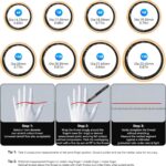 Smart Fitness Ring for Women Men - Activity & Health Tracker Ring with Heart Rate/Pressure/Sleep/Steps/Blood Oxygen Monitoring, 10ATM Waterproof for iPhone and Android, No Subscription Fee (8#) - Image 6