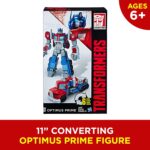 Transformers Toys Heroic Optimus Prime Action Figure - Timeless Large-Scale Figure, Changes into Toy Truck - Toys for Kids 6 and Up, 11-inch (Amazon Exclusive) - Image 6