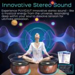 Sound Frequency Machine,Meditation Generator Instrument,Tone Device Tools - Solfeggio Frequencies Bath for Yoga, Mindfulness, Vibration System of Chakra Balancing, 5 Tones, 3 Timers - Image 6