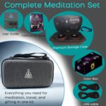 Sound Frequency Machine,Meditation Generator Instrument,Tone Device Tools - Solfeggio Frequencies Bath for Yoga, Mindfulness, Vibration System of Chakra Balancing, 5 Tones, 3 Timers - Image 9