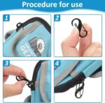 Phinus Lock Combo, Total 21PCS Clips Anti-Theft, Locks Anti-Theft for Luggage, Clothing, Backpacks, Boots, Purses, Travel Outdoor Sports(Black, Silver, Gold) - Image 4