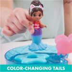 Gabby's Dollhouse, Purr-ific Pool Playset with Gabby and Mercat Figures, Color-Changing Mermaid Tails and Pool Accessories Kids Toys for Ages 3 and Up - Image 5