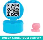 Gabby's Dollhouse, Purr-ific Pool Playset with Gabby and Mercat Figures, Color-Changing Mermaid Tails and Pool Accessories Kids Toys for Ages 3 and Up - Image 6