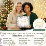 Get Well Soon Gifts for Women, Self Care Gift Baskets, Christmas Birthday Gifts for Women Spa Care Package, Thinking of You Sympathy Gift Box for Mom, Her, Friend, Sister, Wife (Ivory) - Image 3