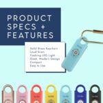 She’s Birdie–The Original Personal Safety Alarm for Women by Women–Loud Siren, Strobe Light and Key Chain in a Variety of Colors (Aqua) - Image 4