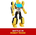 Transformers Toys Heroic Bumblebee Action Figure - Timeless Large-Scale Figure, Changes into Yellow Toy Car, 11" (Amazon Exclusive) - Image 5