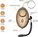 KOSIN Safe Sound Personal Alarm, 5 Pack 140DB Personal Security Alarm Keychain with LED Lights, Emergency Safety Alarm for Women, Men, Children, Elderly - Image 4