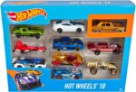 Hot Wheels Set of 10 1:64 Scale Toy Trucks and Cars for Kids and Collectors, Styles May Vary (Amazon Exclusive) - Image 8