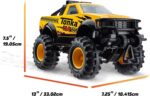 Tonka Steel Classics 4x4 Pickup Truck - Made with Steel & Sturdy Plastic, Yellow Toy Construction Truck, Boys and Girls, Kids, Toddlers, Ages 3+ - Image 6