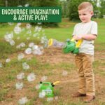 John Deere Bubble Leaf Blower Toy for Kids Includes 24oz Bubble Refill Gas Can, Outdoor Bubble Machine for Kids, Easy to Use, Outdoor Play, Great Gift Toddler 3+ - Image 3