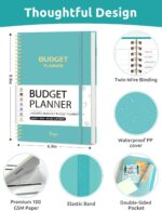 Budget Planner - Monthly Budget Book with Expense Tracker Notebook, Undated Bill Organizer & Finance Planner to Take Control of Your Money, 2025-2026 Account Book to Manage Your Finances-Blue - Image 8