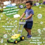 John Deere Bubble Lawn Mower for Toddlers, Bubble Blowing Machines, Indoor and Outdoor Gardening Toy, Birthday, Party Favor for Preschool Girls and Boys, No Batteries Required, 2+ - Image 5
