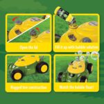John Deere Bubble Lawn Mower for Toddlers, Bubble Blowing Machines, Indoor and Outdoor Gardening Toy, Birthday, Party Favor for Preschool Girls and Boys, No Batteries Required, 2+ - Image 6