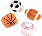 Baby GUND My First Sports Bag Stuffed Plush Playset, Baby Gift Toys for Boys and Girls Ages 1 & Up, 5 Piece, 8" - Image 4