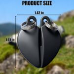 Anti Theft Zipper Clips, Purse & Backpack Zipper Lock, Anti Pickpocket, Outdoor Travel Safety Essentials, 2 Pack, Black - Image 3