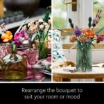 LEGO Botanicals Flower Bouquet Building Set - Artificial Flowers for Decoration for Home and Display, Ages 18+ - Small Fake Flowers for Table, Desk, Office - Gift for Birthdays - 10280 - Image 4