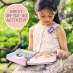 Story Magic Dress-Up Dolls Playset, Pretend Play Magnetic Case, Magnet Outfit and Accessory Pieces, Great for Travel or Playdates, Magnetic On The Go Activity Set for Ages 4, 5, 6, 7 , Pink - Image 4