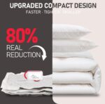 Vacuum Storage Bags for Travel, 10 Pack Vacuum Seal Bags for Clothing Travel, Compression Packing Kit with High Pressure Electric Pump, Space Saver for Clothes Luggage Traveling - Image 3