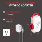 Vacuum Storage Bags for Travel, 10 Pack Vacuum Seal Bags for Clothing Travel, Compression Packing Kit with High Pressure Electric Pump, Space Saver for Clothes Luggage Traveling - Image 5